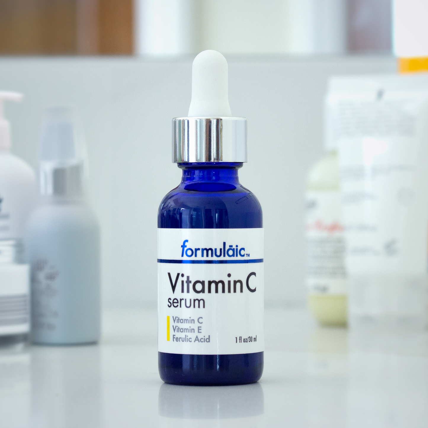 Formulaic Vitamin C Face Serum, with Vitamin E & Ferulic Acid to Brighten Skin