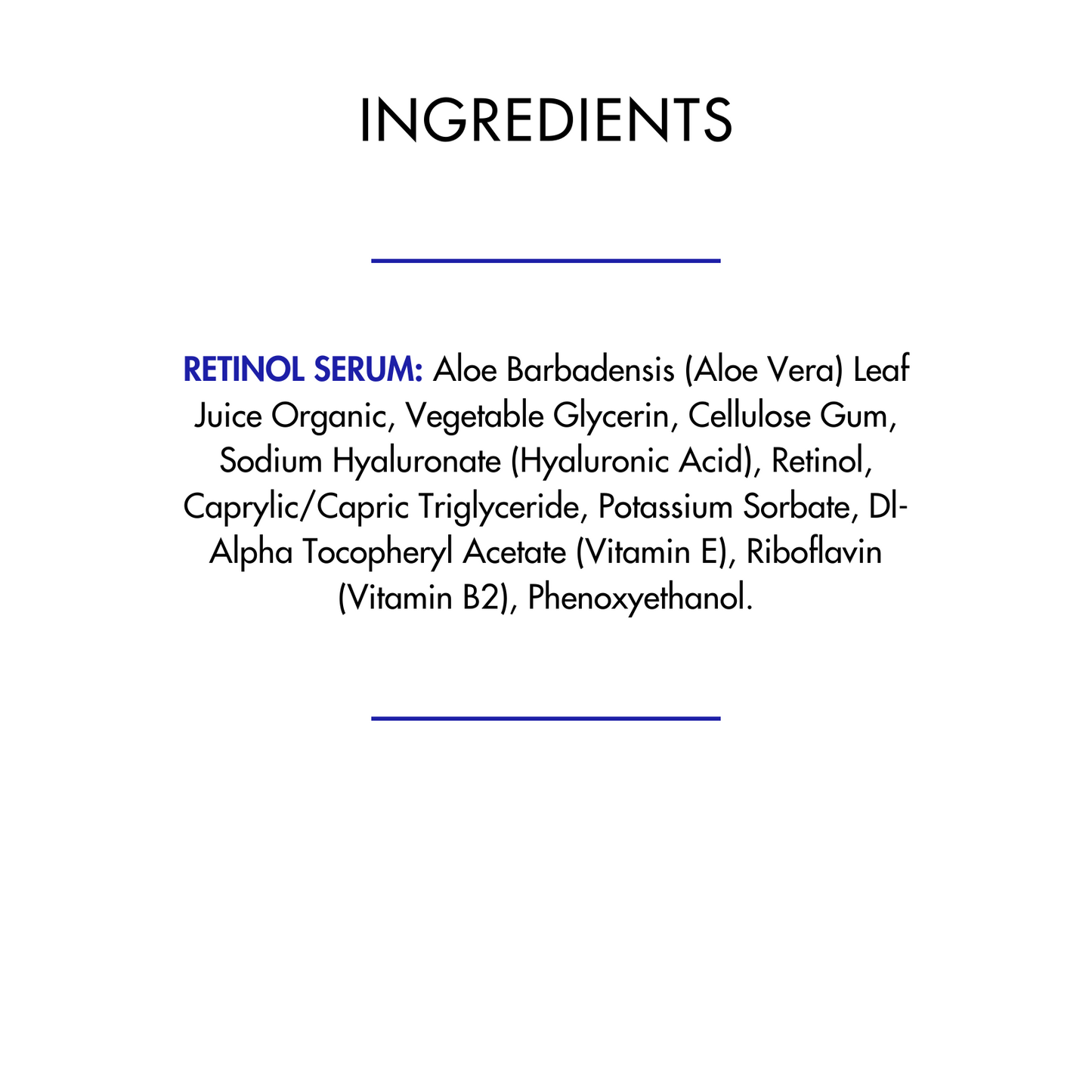 Formulaic Retinol Face Serum, Nighttime Anti-Aging Serum