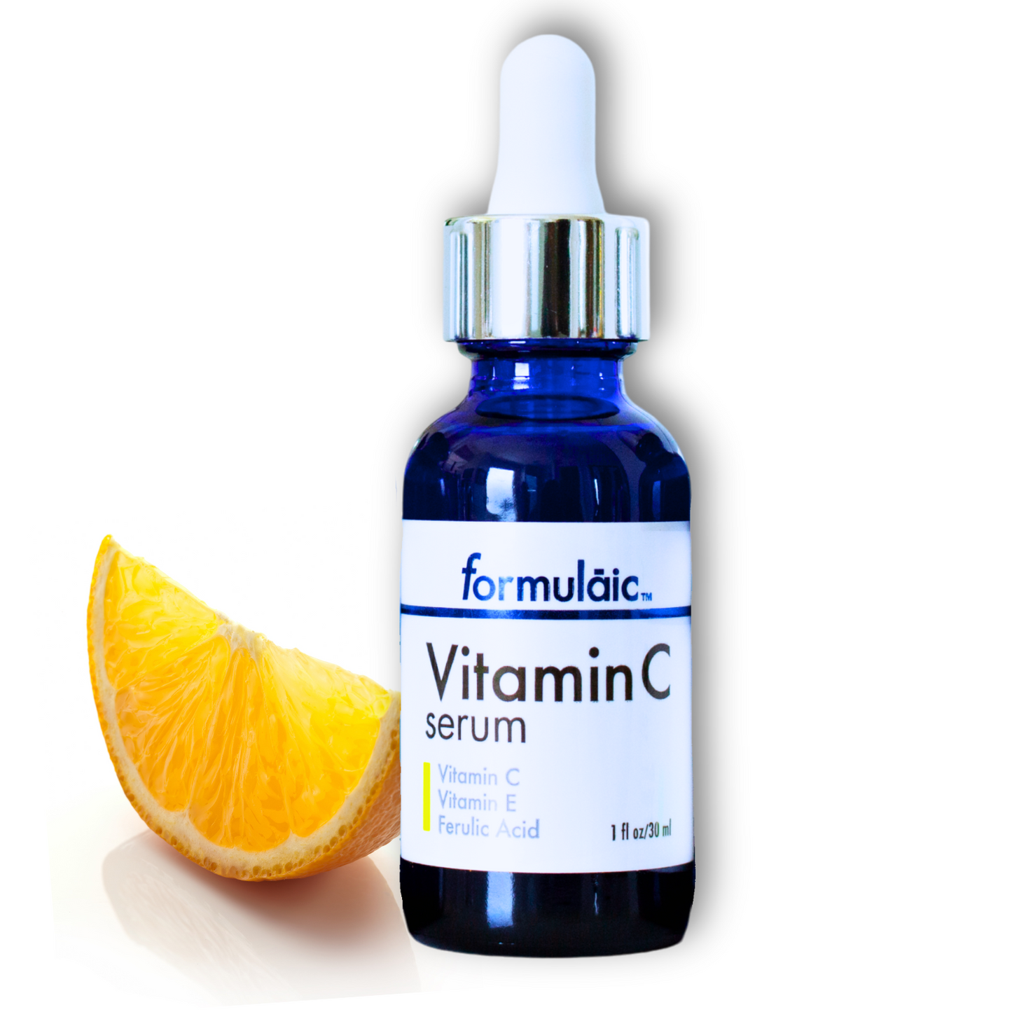 Formulaic Vitamin C Face Serum, with Vitamin E & Ferulic Acid to Brighten Skin