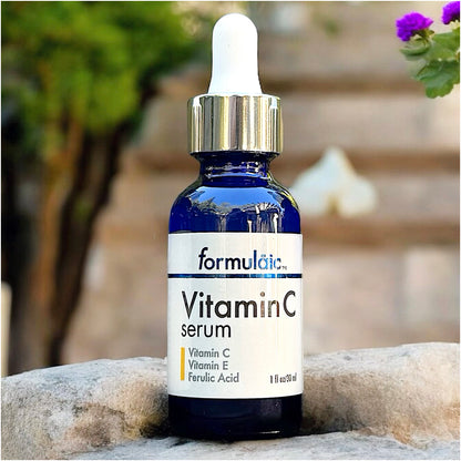 Formulaic Vitamin C Face Serum, with Vitamin E & Ferulic Acid to Brighten Skin